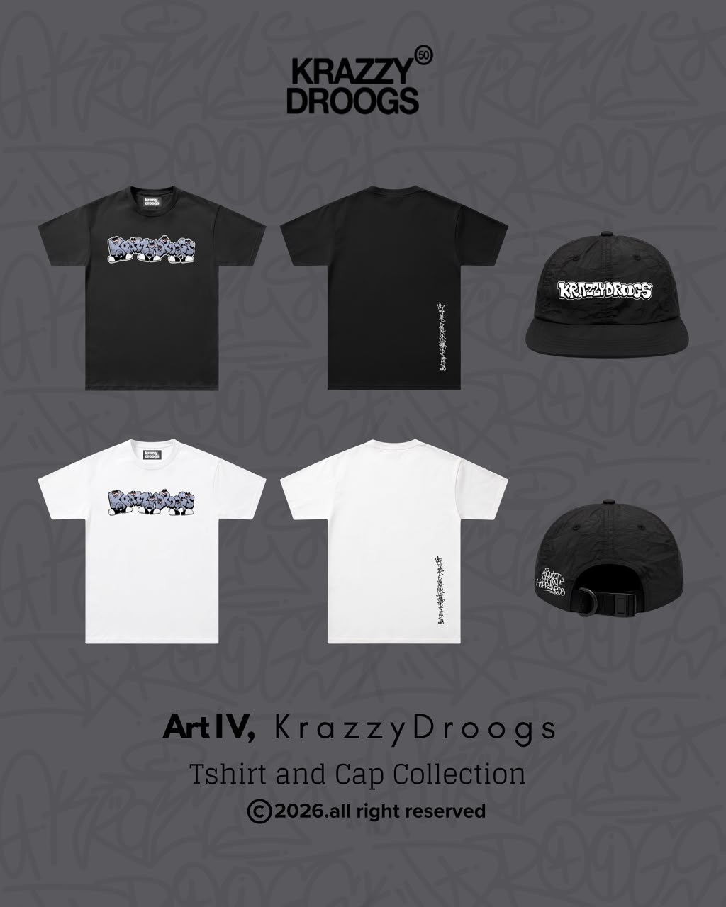 Art IV — T-Shirt & Cap Collection