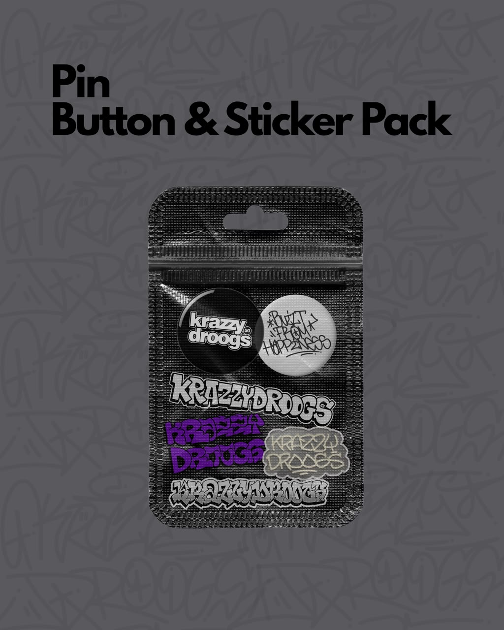 Pin Button & Sticker Pack gift
